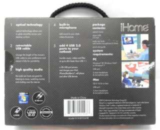 iHome 3 in 1 Notebook Accessory Kit Complete in Box  