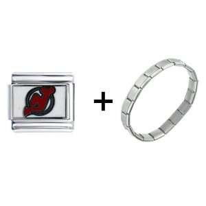  Nhl New Jersey Devils Italian Charm Pugster Jewelry