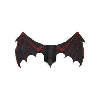  Large Bat Wings (Blacklight Red) Accessory: Clothing