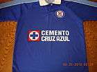 Club Deportivo Cruz Azul Mexico Soccer Football Blue Jersey Size 40 