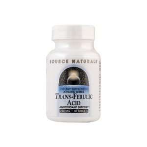 Source Naturals Trans Ferulic Acid   250 mg   60 Tablets (Quantity of 