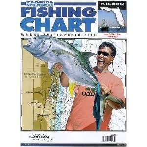   Florida Sportsman Fishing Chart 8 Fort Lauderdale: Sports & Outdoors