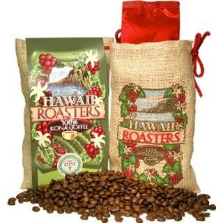 Hawaii Roasters 100% Kona Coffee, Medium Roast, Whole Bean, 7 Ounce 