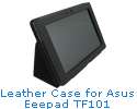 Leather Keyboard Portfolio Stand Case for ASUS Eee Pad Transformer 