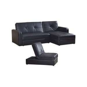  Ore International 3 Pcs Sofa Bed Set with Storage: Home 