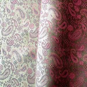  44 Wide Two Tone Paisleys   Art Jacquard Fabric By the 