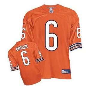  Chicago Bears Jay Cutler Orange Authentic Jersey Sports 