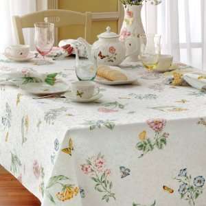   Butterfly Meadow 60 X 102 Oblong Tablecloth By Lenox