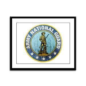    Framed Panel Print Army National Guard Emblem 