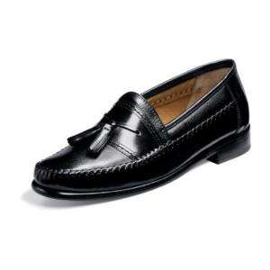 BRASS BOOT Mens Alfredo Dress Shoes Black 93342 001  