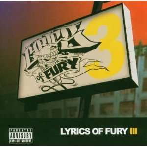  Lyrics of Fury, Vol. 3 [Vinyl] Various Artists Music