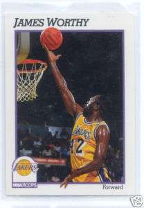   WORTHY NBA HOOPS CARD #106 LA LAKERS UNC TAR HEELS BIG GAME  