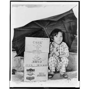  Hong Kong,CARE boxes 1958,food relief,China,Refugees
