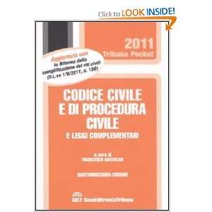  Codice civile e di procedura civile e leggi complementari 