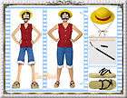 one piece monkey d luffy cosplay costume gift 