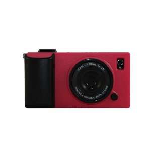  Hot Pink iCam Simulation Camera Case Cover for iPhone 4 4S 