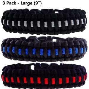   Blue / Red / White Line   The Friendly Swede® Paracord Series (S350