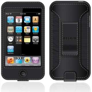 N32 New Belkin Fitted Leather Sleeve Case w/Belt Clip for iPod Touch 