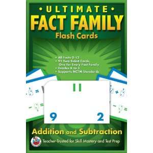   Fact Family Flash Cards   Addition & Subtraction