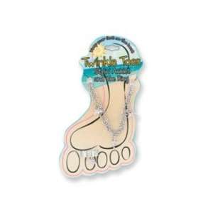  Twinkle Toes Stylin Anklet and Toe Ring Set Case Pack 72 