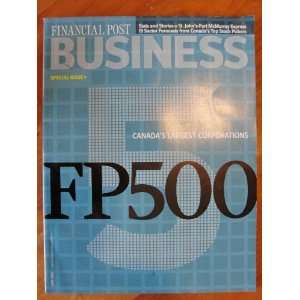  The Financial Post Business Magazine FP500, June 2006 