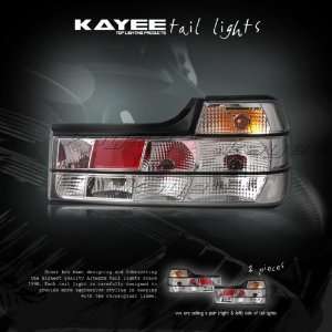  : 88 94 BMW E32 735i/740i/750iL CHROME CLEAR TAIL LIGHTS: Automotive