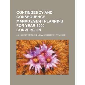  Contingency and consequence management planning for year 