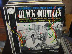 Black Orpheus Original SOUNDTRACK vinyl LP MONO JOBIM  