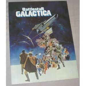  Battlestar Galactica 1978 theatrical movie program Toddy 