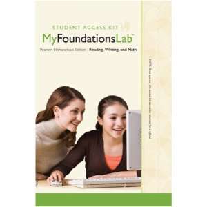  MyFoundationsLab Homeschool    Standalone Access Card 