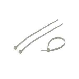 White Wire Collection Ties 3.8mm Max Diameter 100 pieces  