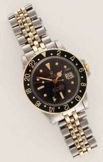 Rolex OP Date GMT Master Black Dial Gents Wrist Watch Ref 1675  