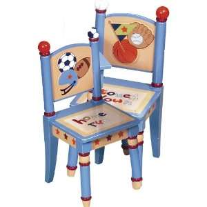    Guidecraft Lambs & Ivy Sports Usa Extra Chairs (set Of 2): Baby