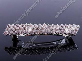 free 16pcs alloy&rhinestone mix jewelry Hair clips  