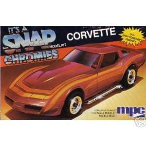  MPC 6446 1980/81 Corvette 1:32 Scale Snap Tite Plastic 