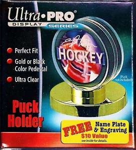 Ultra Pro Hockey Puck Display Holder NHL 074427811532  