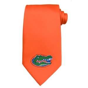  University of Florida Gators Solid Logo Tie Orange: Sports 