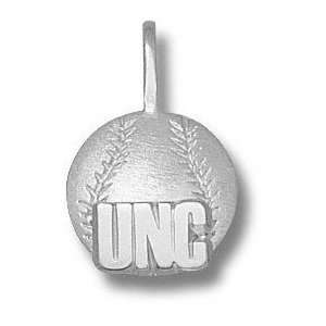  North Carolina Tar Heels Solid Sterling Silver UNC Baseball 