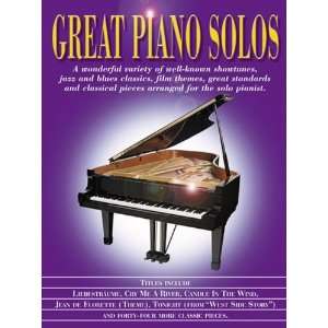  Great Piano Solos (9780711988156): Books