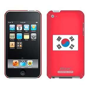  South Korea Flag on iPod Touch 4G XGear Shell Case 