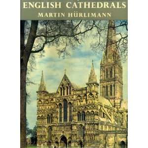  ENGLISH CATHEDRALS MARTIN HURLIMANN Books