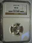 1953 s roosevelt silver dime ngc ms 66 fast free