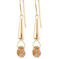   14k Gold Fill Crystal Teardrops of Hecate Earrings  Overstock