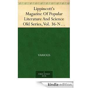  Lippincotts Magazine Of Popular Literature And Science Old 
