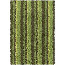 Plush Green Grass Rug (56 x 79)  