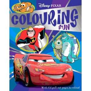  Disney Pixar Colouring Fun (Disney Colouring 