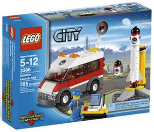 LEGO City 3366 Satellite Launch Pad Observe Vehicle NEW  