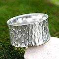 Mens Sterling Silver Illusion Ring (Indonesia)  Overstock