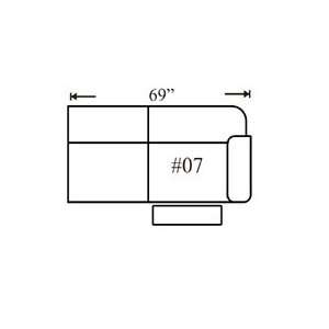  32845 RAF Apartment Sofa