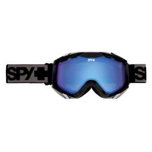 SPY ZED GOGGLES SNOWBOARD & SKI BLACK   BLUE W/ BLUE SPECTRA + BRONZE 